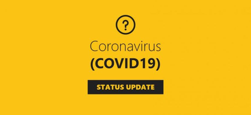 Coronavirus update Coronavirus update