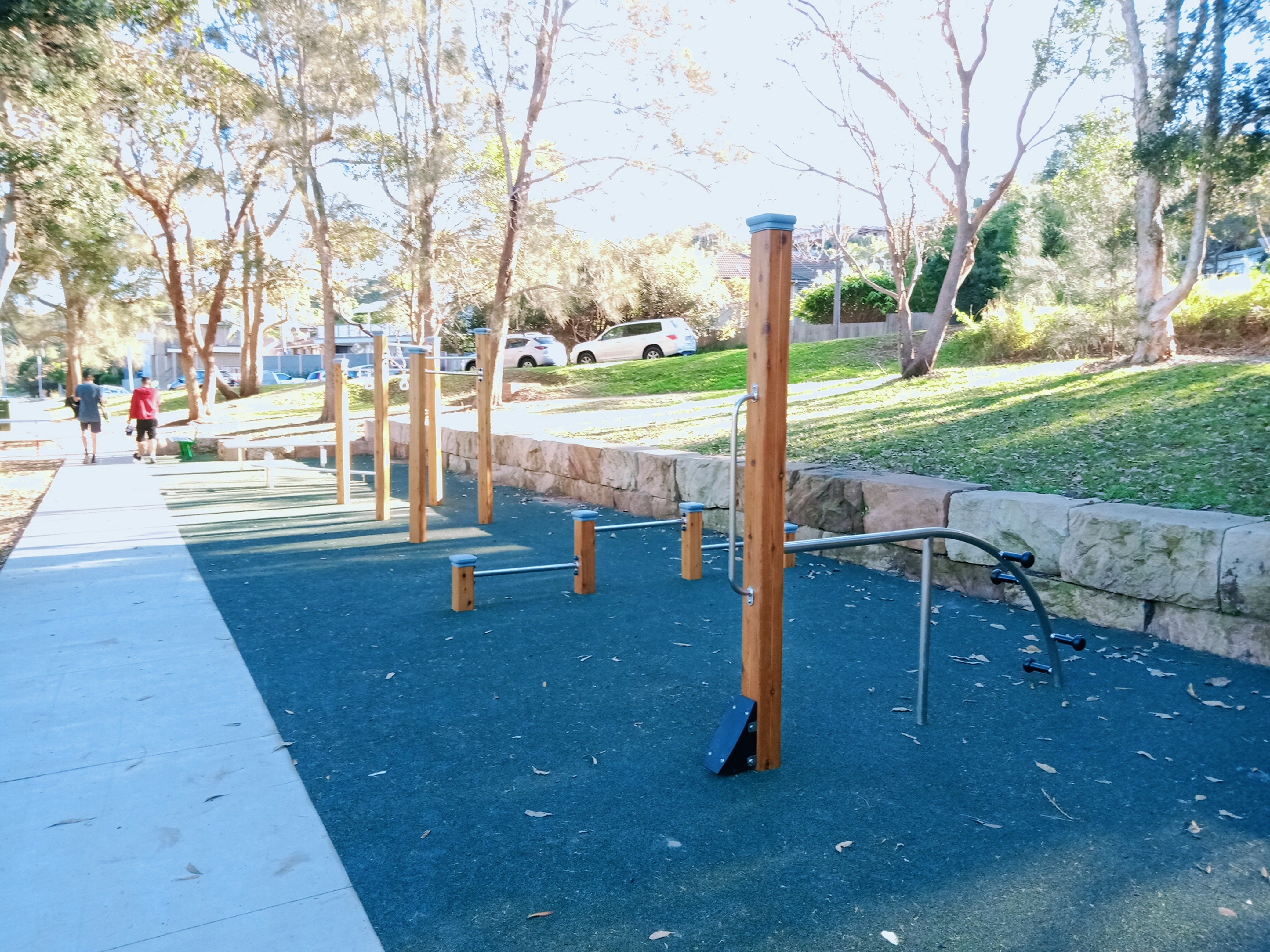 Susan Fahey Park Copacabana outdoor gym 