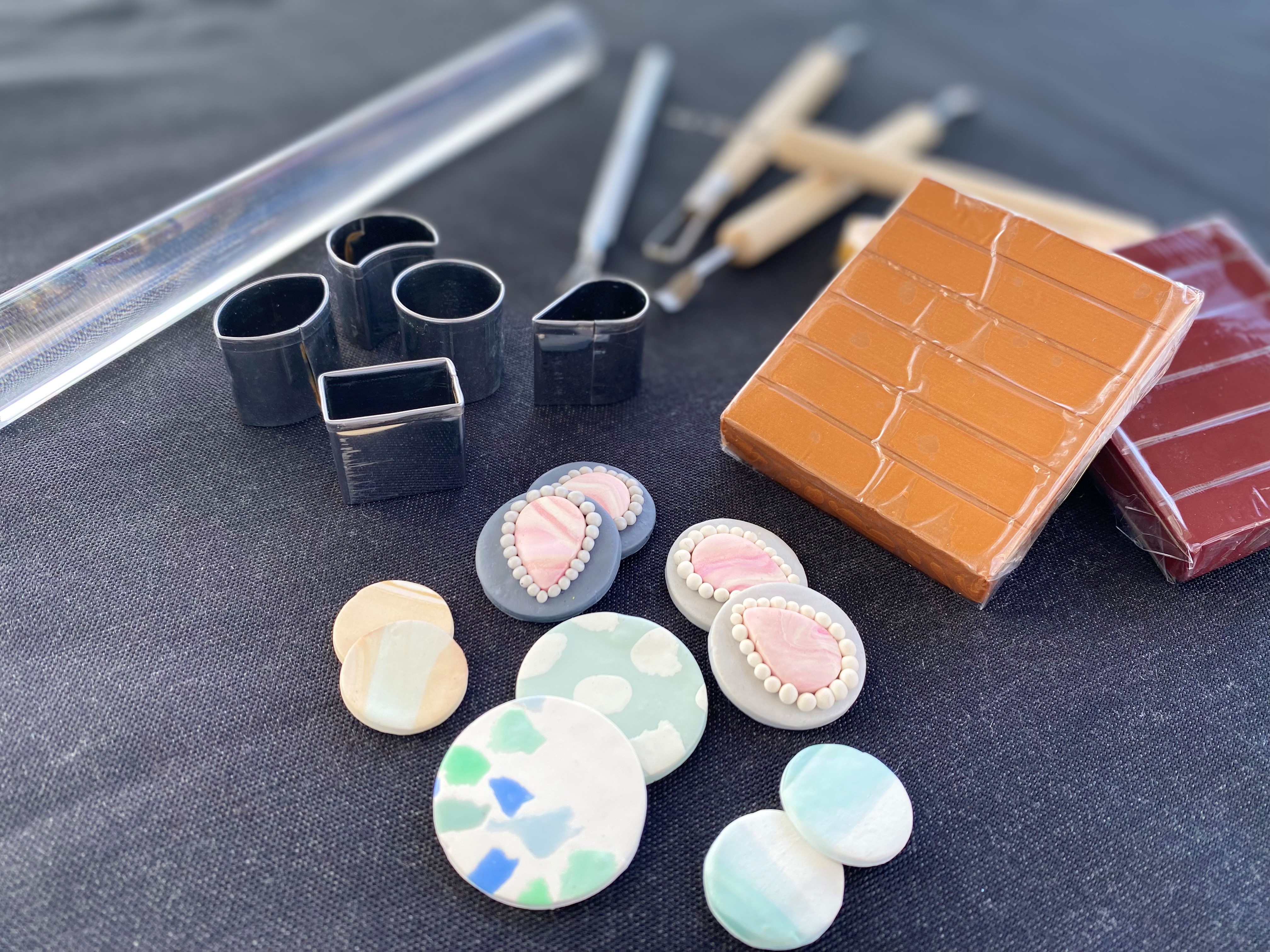 craft jewellery with clay