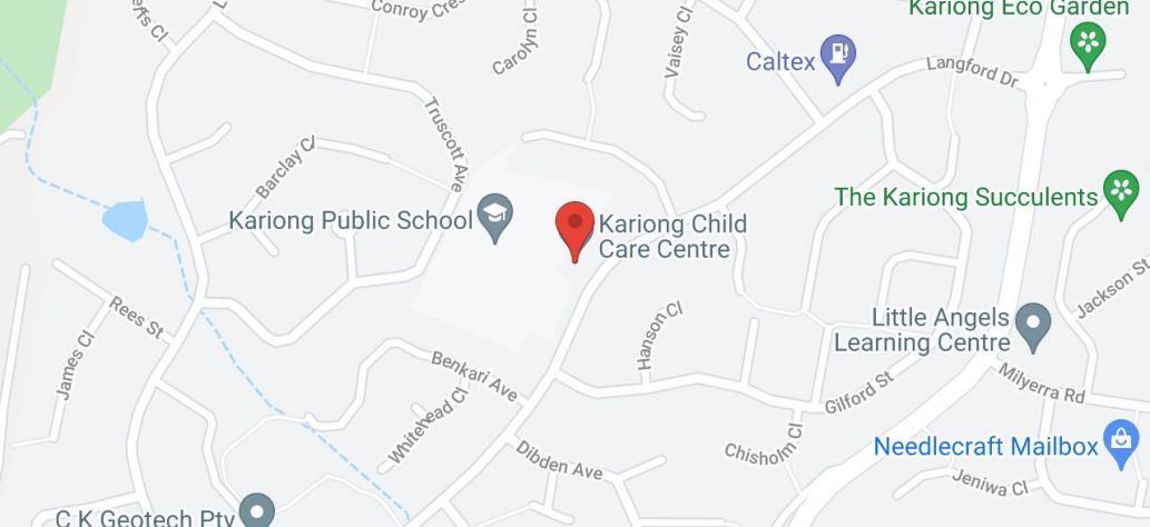 View Kariong Child Care Centre in Google Maps