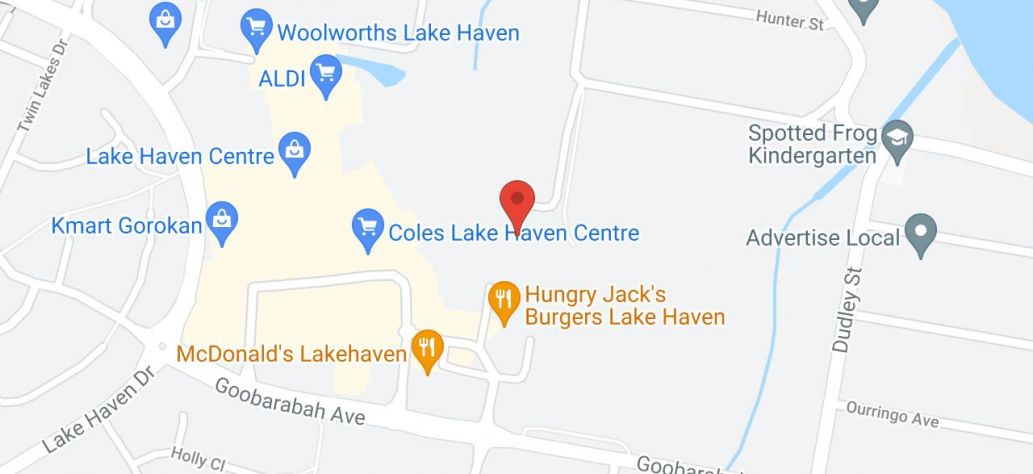 View Lake Haven Recreation Centre in Google Maps