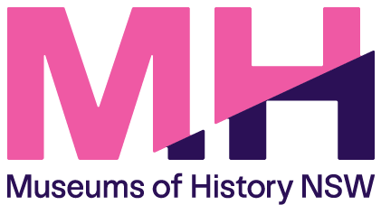 Museums of History logo pink - small